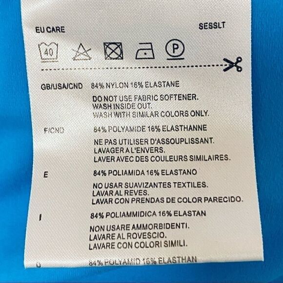 Gore blue teal half zip running wind block jacket - Picture 8 of 9